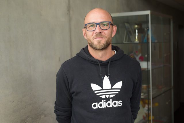Fotbalista Roman Bednář | foto: Anna Rychnovská,  Český rozhlas