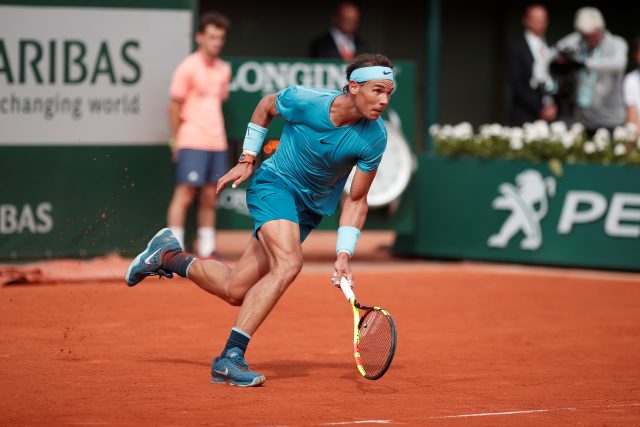 Rafael Nadal při finále Roland Garros | foto: Reuters