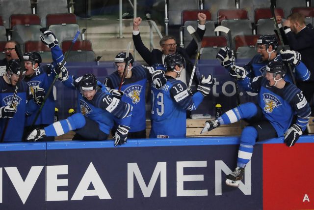 Ve Finsku je v posledních letech hodně důvodů k hokejové radosti | foto: VASILY FEDOSENKO,  agentura Reuters