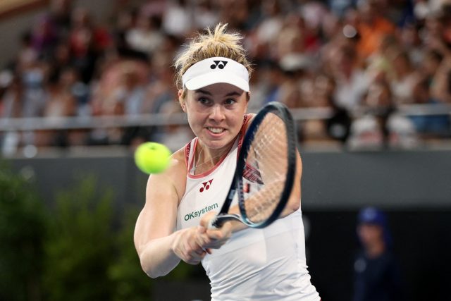 Lindu Noskovou čeká v neděli 8. ledna premiérové finále na okruhu WTA | foto: Loren Elliott,  Reuters