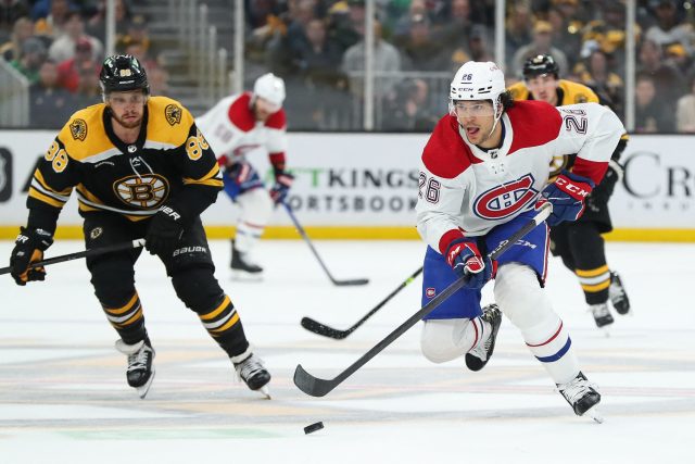 David Pastrňák v letošní sezoně NHL vstřelil už 49 gólů | foto: Paul Rutherford-USA TODAY Sports,  Reuters