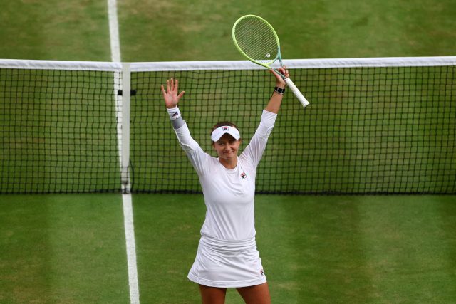 Radující se Barbora Krejčíková | foto: Reuters