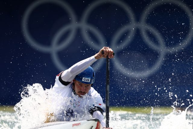 Lukáš Rohan na olympiádě v Paříži vybojoval šesté místo | foto: Yara Nardi,  Reuters