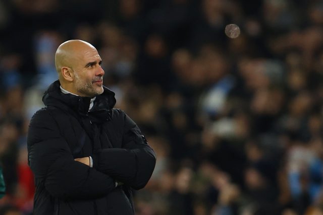 Trenér Manchesteru City Pep Guardiola | foto: Molly Darlington,  Reuters