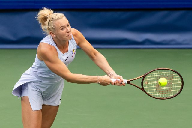 Kateřina Siniaková si na US Open zahraje finále čtyřhry | foto: Mike Frey,  Reuters