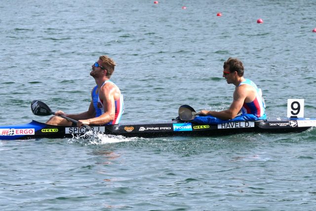 Jakub Špicar a Daniel Havel tvoří sehraný závodní pár | foto: Český svaz kanoistů