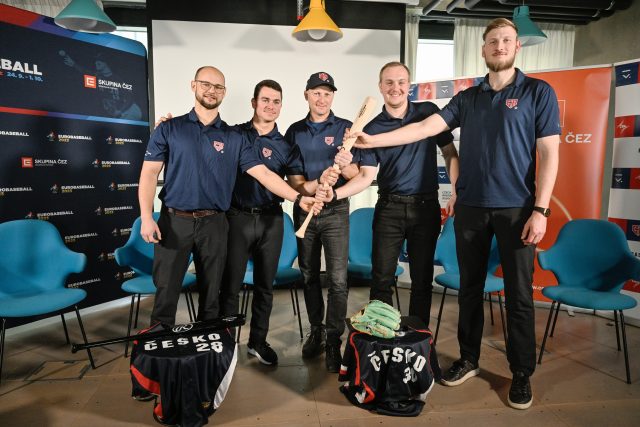 Čeští baseballisté se chystají na start na World Baseball Classic | foto: Vít Šimánek,  ČTK