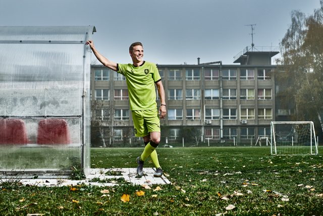 Tým bude vycházet z dobře organizované obrany,  ale máme i dobrý pressing,  popisuje Karel Häring silné stránky české reprezentace | foto: Ondřej Pýcha,  FAČR