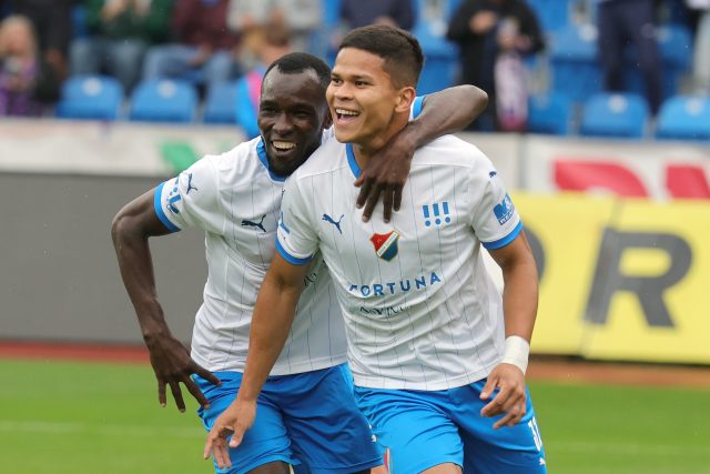 Útočník Baníku Ewerton | foto:  ČTK,  Petr Sznapka,  Profimedia