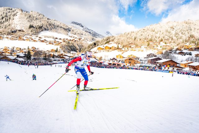 Biatlonistka Tereza Voborníková při závodě ve sprintu ve francouzské Annecy  (archivní foto) | foto: Marek Ambrož,  Český biatlon