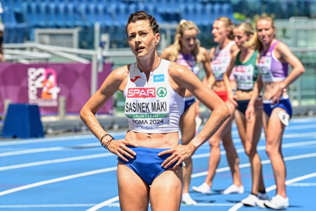 Česká běžkyně Kristiina Sasínek Mäki na ME v atletice 2024 v Římě | foto: Iva Roháčková