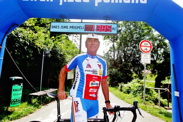 Cyklista Jiří Daler na snímku z roku 2014 | foto: Anna Vavríková,  Anna Vavríková / MAFRA / Profimedia