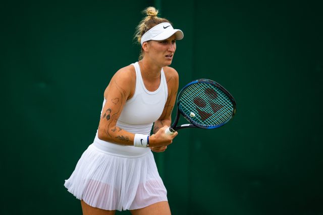 Markéta Vondroušová si v Londýně zahraje osmifinále Wimbledonu | foto: Profimedia