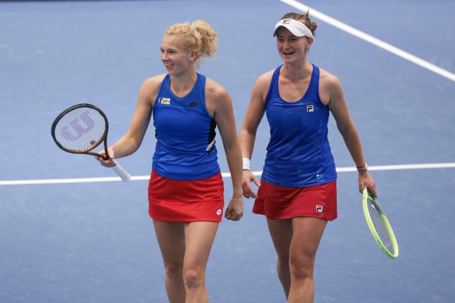 Kateřina Siniaková a Barbora Krejčíková | foto: Profimedia