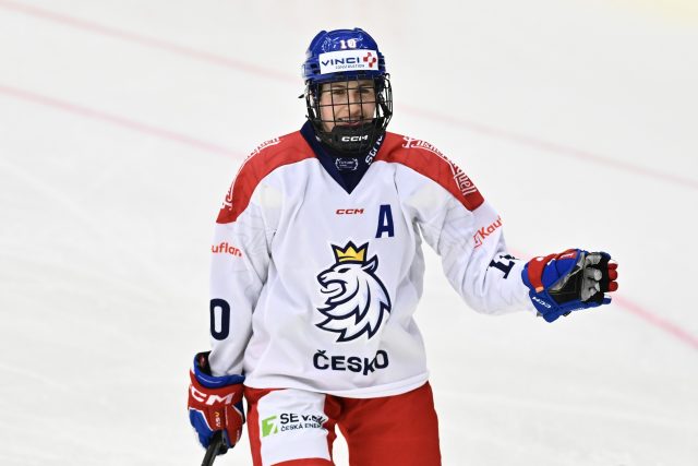 Česká hokejistka Denisa křížová | foto: ČTK