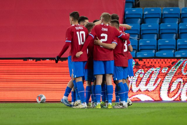 Čeští fotbalisté první zápas pod novým realizačním týmem zvládli. V Norsku vyhráli 2:1 | foto: Profimedia