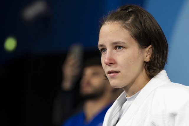 Judistka Renata Zachová na olympijských hrách v Paříži | foto: Ondřej Deml,  ČTK