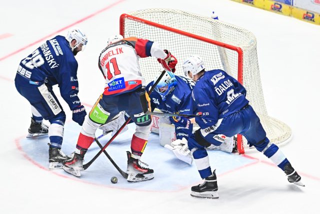 Pardubice bojují o sedmý titul a první od roku 2012. Brno získalo poslední ze svých 13 prvenství v roce 2018 | foto: Josef Vostárek,  ČTK
