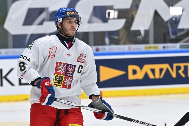 Ondřej Beránek v dresu národního týmu | foto: Václav Šálek,  ČTK