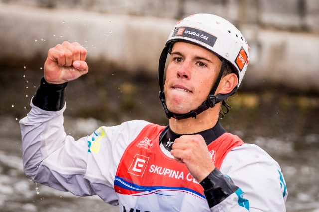 Vodní slalomář Jakub Krejčí | foto: Jaroslav Svoboda,  ČTK