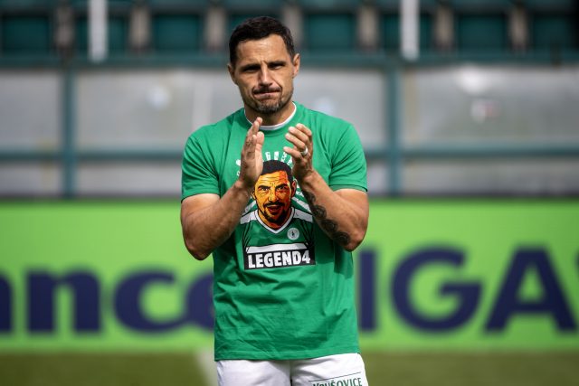 Josef Jindřišek,  fotbalista pražských Bohemians | foto: Vít Šimánek,  Profimedia