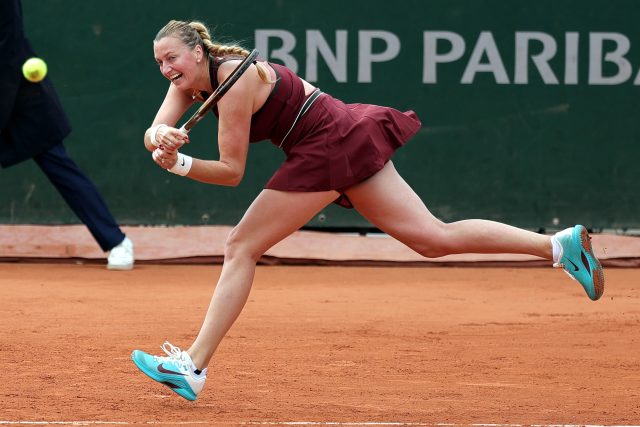 Tenistka Petra Kvitová se na Roland Garros do druhého kola neprobojovala | foto: Teresa Suarez,  EPA / Profimedia