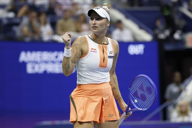 Tenistka Markéta Vondroušová | foto: JOHN G. MABANGLO,  EPA / Profimedia