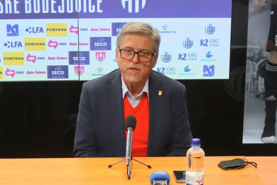 Majitelem fotbalového Dynama České Budějovice Vladimír Koubek | foto: Honza Ján,  ČTK